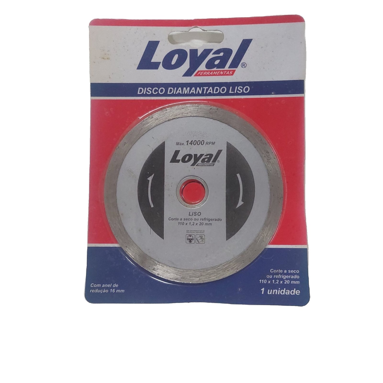 Disco diamantado liso