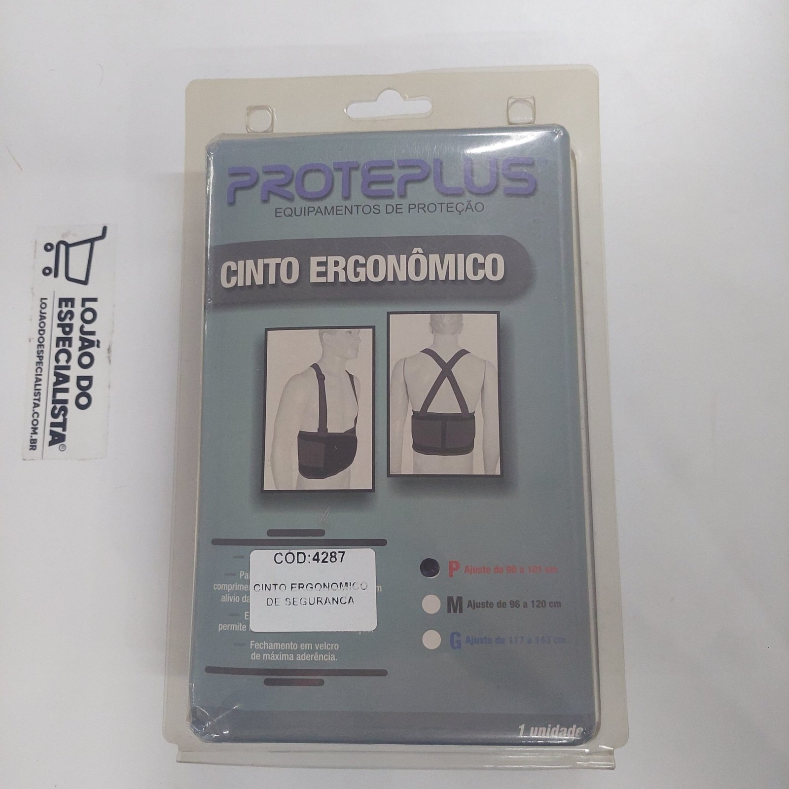 CINTO ERGONOMICO DE SEGURANCA