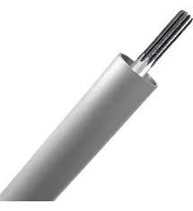 TUBO COM EIXO PARA ROÇADEIRA BRANCO